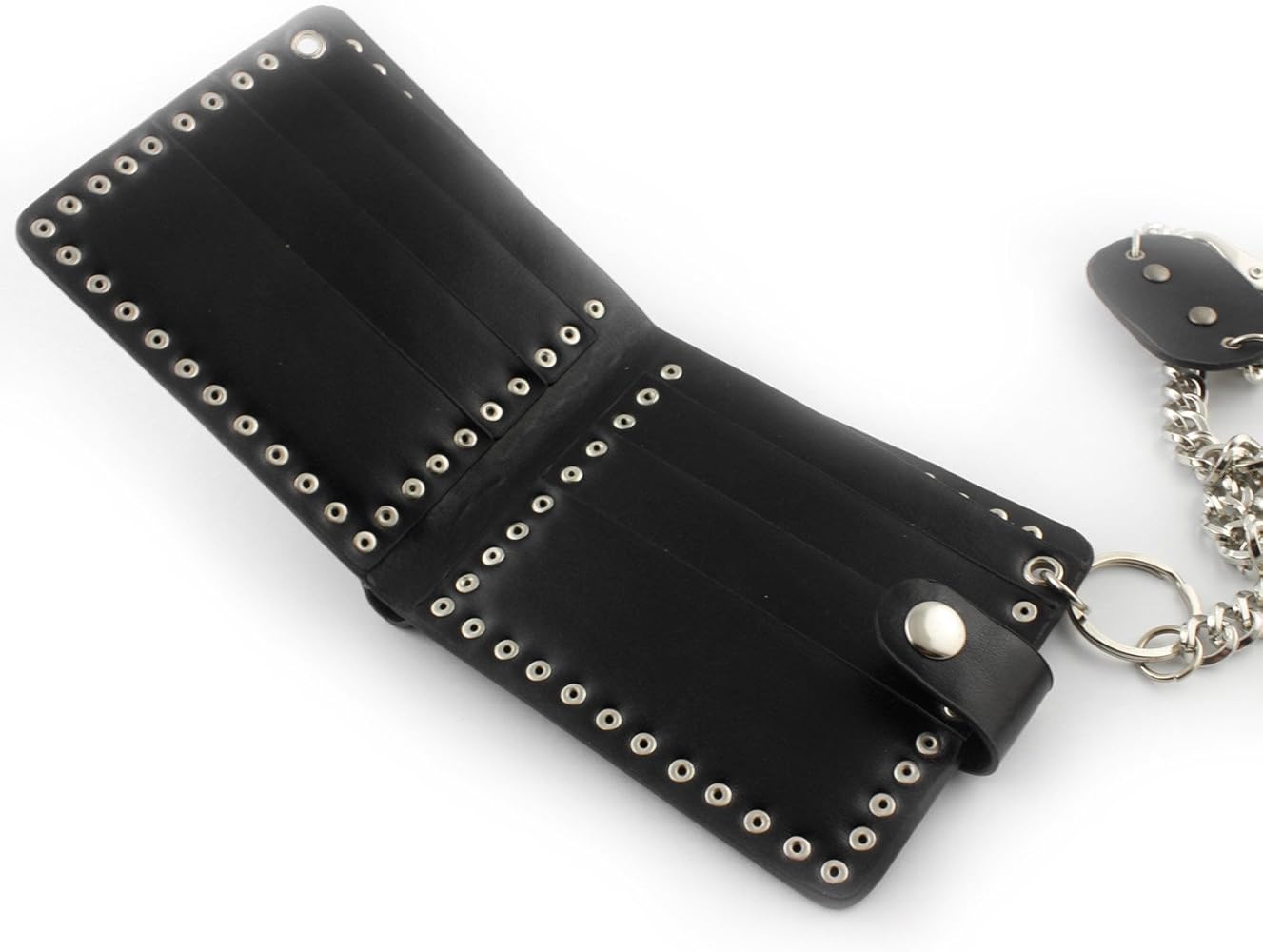 ※最終価格 CALEE × KEBOZ STUDS LEATHER WALLET CALEE - × KEBOZ STUDS LEATHER MULTI WALLET (BLACK